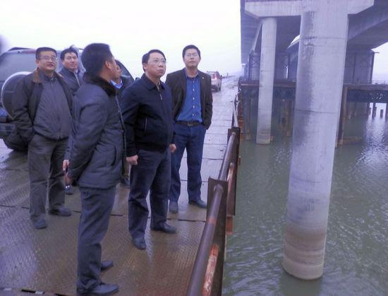 南昌市委常委、副市長劉建洋蒞臨昌南大道東延工程項目現(xiàn)場檢查指導工作